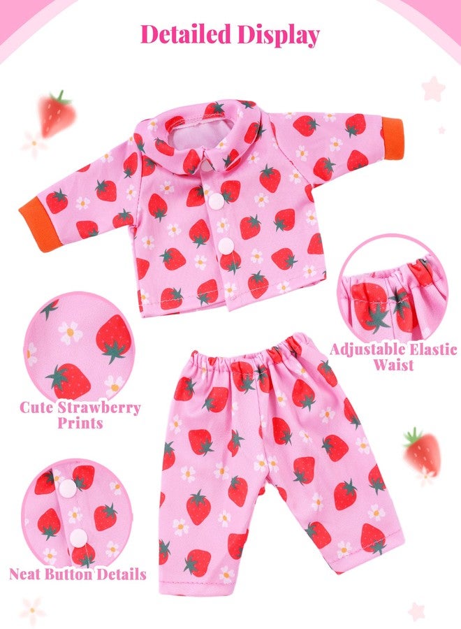 BABESIDE 6-Piece Alive Baby Doll Clothes and Accessories Set for 8-10 Inch Dolls, Includes Cute Dresses, Skirts, and Tops for Baby Dolls, for Kids(Not Doll) - Image 5